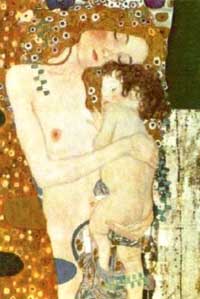 The Three Ages Of Women (2) by Gustav Klimt