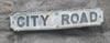 City road streetsign