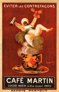 Cafe Martin, 1921 by Leonetto Cappiello