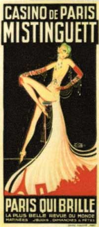 Casino de Paris, Mistinguetti by Zig