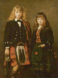 Two Bairns by John Everett Millais