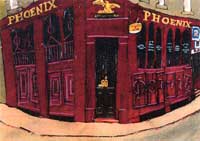 the Phoenix Bar, Nethergate, Dundee. Steven French BA. M. Phil