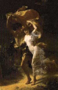 The Storm by Pierre Auguste Cot