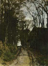 A Normandy Path by Claude Monet